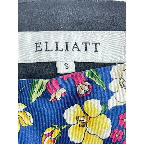 Eliatt Floral print fit and flare cocktail minidress size S Baroque print - Picture 6 of 9
